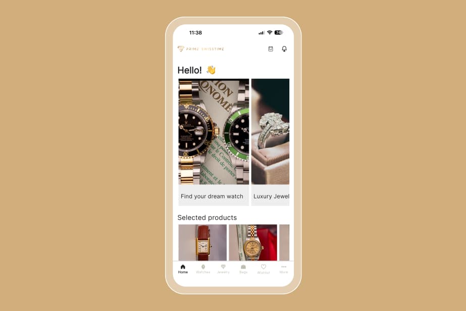 Flutter wrapper for Prime SwissTime mobile app