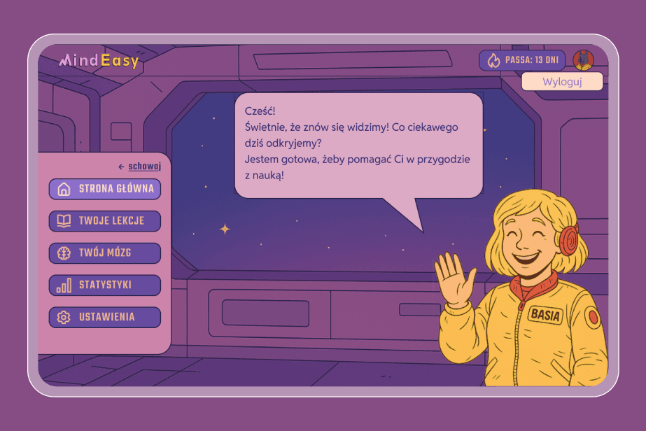 Mindeasy neurotechnology edtech startup case study by mobitouch - example screen