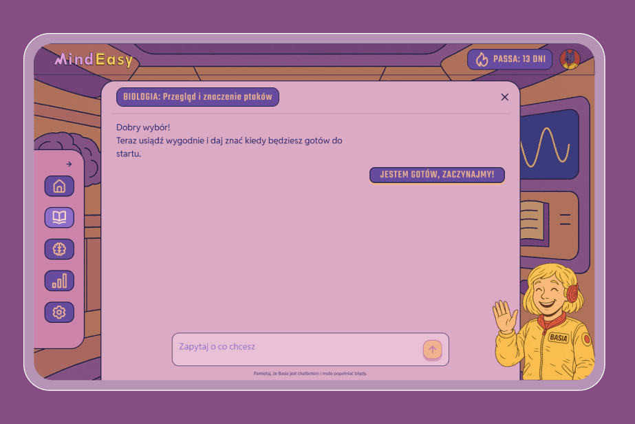 Mindeasy neurotechnology edtech startup case study by mobitouch - example screen