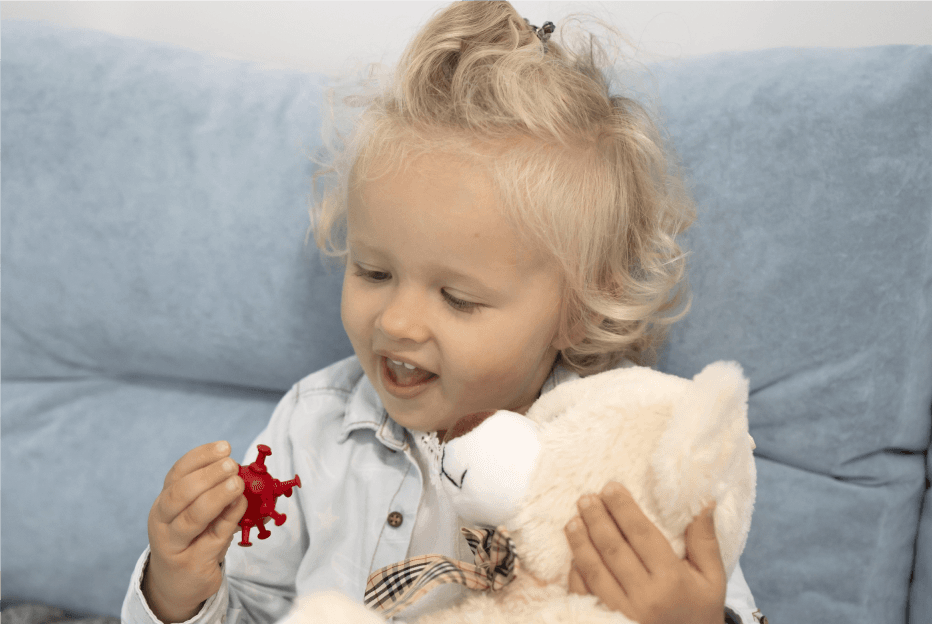 Child with parent